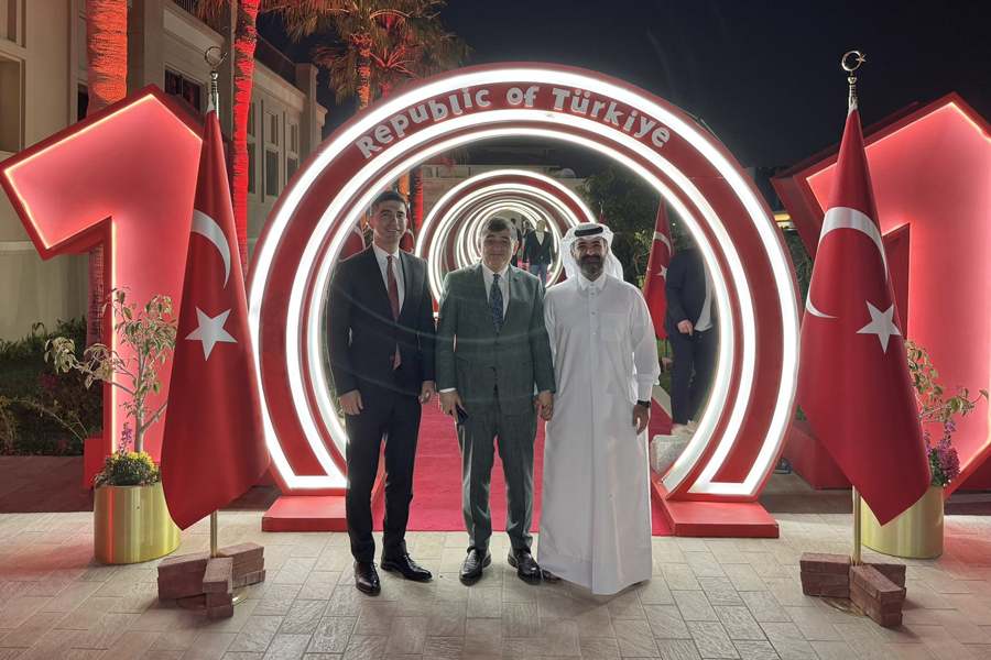 Iftar program for business people in Qatar